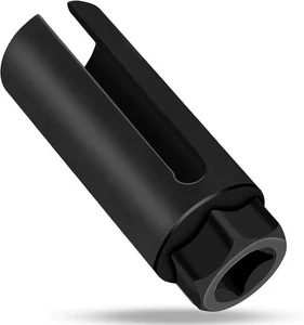 Oxygen Sensor Socket 22mm 7/8 in, 1/2 in Drive O2 Removal Tool, Black  - Picture 1 of 7