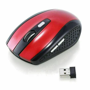2.4GHz Wireless Optical Mouse Mice & USB Receiver For PC Laptop Computer DPI NEW - Picture 1 of 16