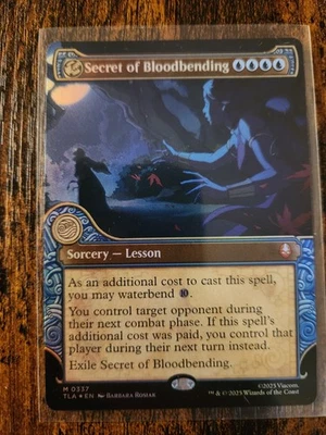 Secret of Bloodbending (Showcase) Avatar: The Last Airbender Foil - Image 1 of 2