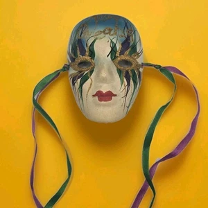 New Orleans ceramic mask Unbranded, Mardi Gras - Picture 1 of 11