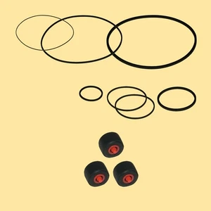 Riemen Andruckrolle = Kit 1 für Aiwa NSX-T 99 LH Compact System - Picture 1 of 8