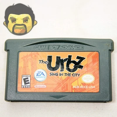 The Urbz Sims in the City GBA Authentic GameBoy Advance 2004 Tested SHIPS FAST - Image 1 of 4