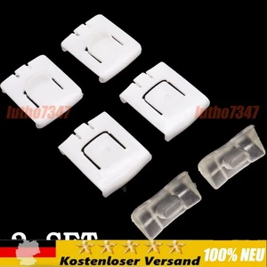 SET Für Audi 80 90 100 Cabrio VW Passat Sitzverstellung Gleitstück Gummi S25 - Picture 1 of 5
