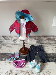 American Girl Doll Just Like You READY FOR FUN Meet Outfit Complete w Socks 2004 - Picture 1 of 23