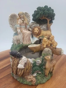  Angel In Beautiful Forest DC Plug Fontana Animali Avvolgi Musica Incredibile Grazia  - Foto 1 di 15