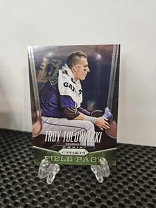 2015 Panini Prizm Troy Tulowitzki Field Pass  - Picture 1 of 2
