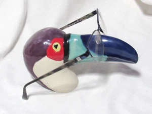 Unique Handmade Toucan Eyeglasses Stand - Picture 1 of 8