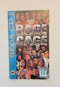 WWF Rage in the Cage Sega CD Instruction Manual Only - Picture 1 of 4