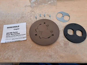 NEU ROLLATOR/WIREMOLD 895P-BRN DUPLEX BODENKASTENABDECKUNG - Bild 1 von 9