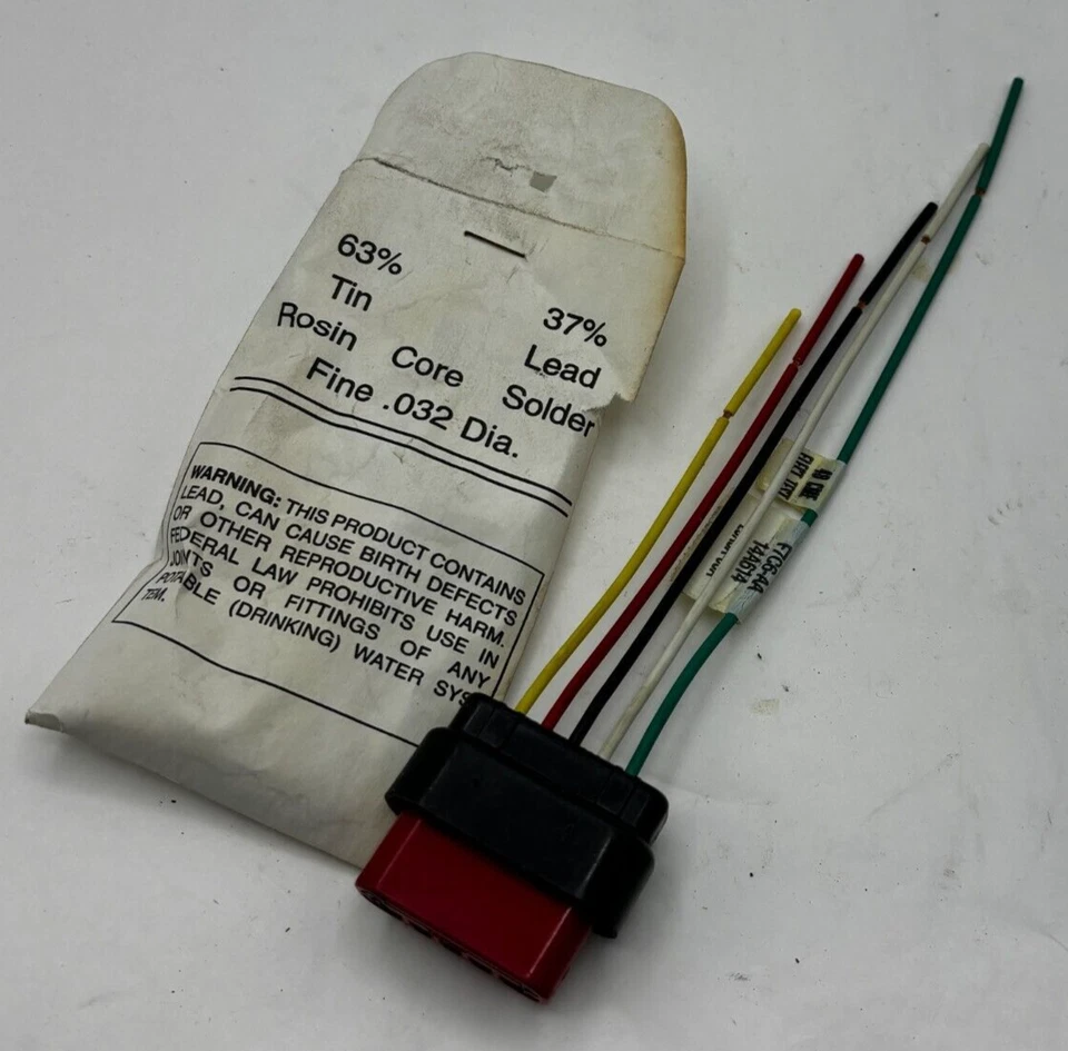 Kit de cableado motor limpiaparabrisas Motorcraft WT-5695 Ford F9PZ-14A411-AB 1987-98 F Bronco Foto 1 de 4