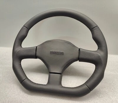 MAZDA RX-7 FC VOLANTE PLANO PERSONALIZADO CUERO NUEVO RX7 1989-1991 FC3S JDM Foto 1 de 4
