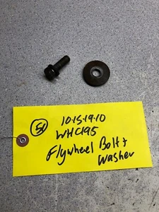 Wheel Horse C-195 Tractor Kohler KT-19S Flywheel Bolt And Washer - Picture 1 of 3