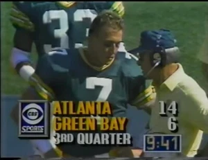 1989 Green Bay Packers vs Atlanta Falcons DVD Classic - Picture 1 of 3