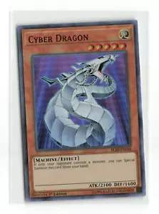 CYBER DRAGON BLRR-EN048 1ST EDITION ULTRA RARE YUGIOH TCG LP - Picture 1 of 2