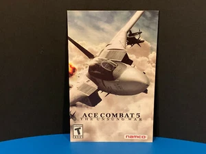 Ace Combat 5: The Unsung War PS2 (Sony PlayStation 2, 2004) French Manual Only - Bild 1 von 3