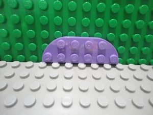 Lego 1 Medium Lavender 2x6 curved plate base NEW - Picture 1 of 1