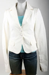 Chaqueta Patrizia Pepe 3S0834 blanca talla M/42 - Imagen 1 de 1