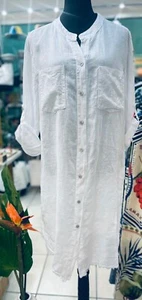 Vestido 100% lino, hecho en Italia - Imagen 1 de 4