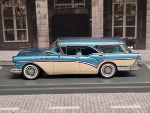 NEO SCALE MODELS / AMERICAN 1/43 - BUICK CENTURY CABALLERO SW ESTATE WAGON 1957 - Foto 1 di 9