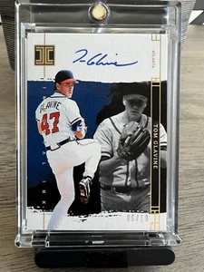Impeccable Tom Glavin On Card Auto 5/10 - Picture 1 of 2