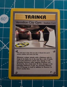 Trainer Vermilion City Gym 120/132 Gym Heroes Unlimited WotC 2000 Pokemon NM - Bild 1 von 2