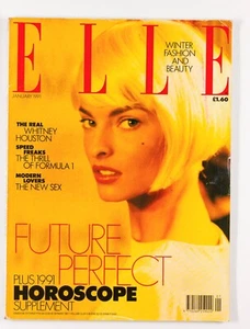 Linda Evangelista HELMUT LANG Yasmeen Ghauri KATE MOSS Bettina Rheims ELLE vtg - Picture 1 of 9