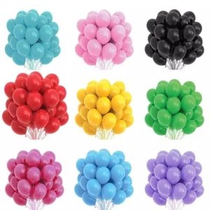 Balloons Latex Helium 10-50 pcs BALLONS helium BALLOONS Quality Party Birthday - Picture 1 of 20