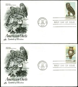 US FDC #1760 - #1763 Set of 4 Artcraft Cachet Fairbanks, AK - Picture 1 of 2