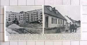 1946 US Army Engineers Build Apartments Bremerhaven For Us And British Wives