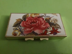 Gold Plated Pill Box - Picture 1 of 3