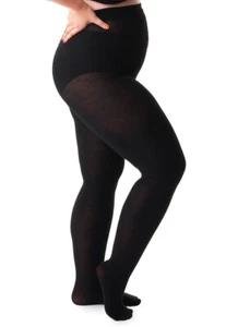 Übergröße seidig weich warm Winter Luxus Kaschmir Strumpfhose extra groß Stretch XXXL - Bild 1 von 17