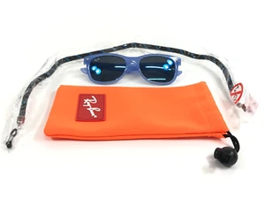Ray-Ban Kids Sunglasses RJ9052S 7148/55 Trnsparent Blue Frames Blue Lenses 47 mm - Picture 1 of 14