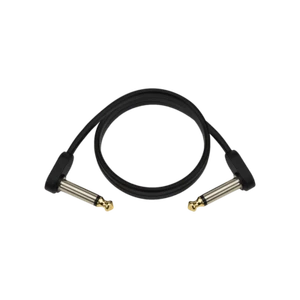 D'Addario Custom Series Gitarren-Pedalbrett flaches Patchkabel, rechter Winkel, 2 Fuß - Bild 1 von 1