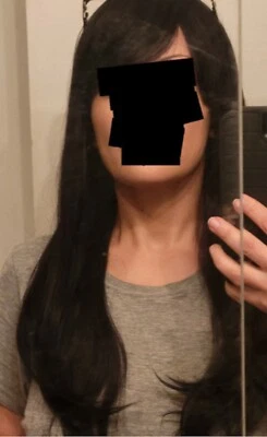 23" It's a Wig! "Gipson" Human Hair Wig with Bangs, new with tags - Image 1 of 4