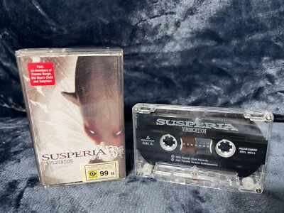 Susperia Vindication Cassette Tape (Nuclear Blast 2002) Black Metal 2000s - Image 1 of 3
