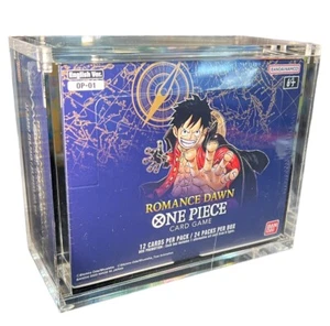teca magnetica per booster box One piece acrilyc case case in plexiglass clear - Photo 1 sur 24