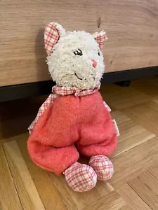 Käthe Kruse Kuscheltier Katze 27cm Frottee Vintage Süß Stofftier Plüsch #24 - Bild 1 von 2