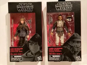 Star Wars The Black Series Luke Skywalker Jedi Knight Wamart & Lando Calrissian - Picture 1 of 1