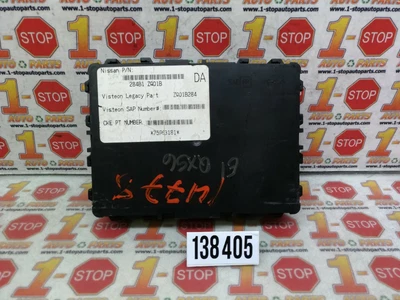 08 2008 Nissan Armada QX56 módulo de control de carrocería BCU BCM 284B1-ZQ01B OEM Foto 1 de 4