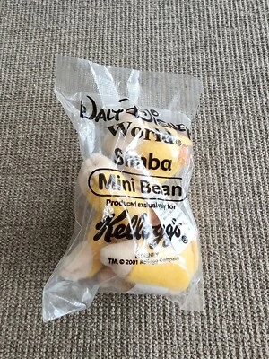 Disney Lion King Simba Mini Bean Bag Plush Kellogg’s Cereal Promo Toy 2001 - image 1 of 2