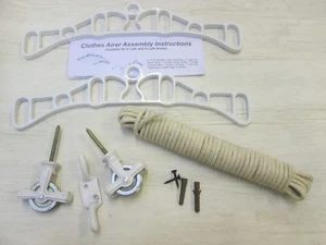 Creel Clothes airer dryer kitchen rack laundry ceiling drier old Victorian Kit - Picture 1 of 2