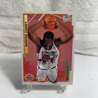 1996-97 Fleer Ultra Encore Rookies Gold Medallion Marcus Camby G-267 Rookie EX🦄 - Image 1 of 2