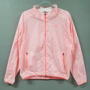 The North Face Übergangsjacke Damen XL Mas Print Bomber Neon Peach Training - Bild 1 von 11