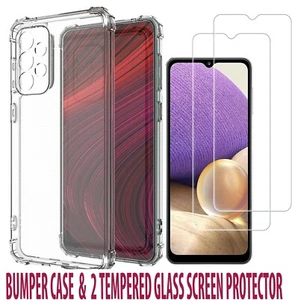 Przezroczyste etui na Samsung A14 / A54 / A53 / A13 5G i szkło hartowane Ochrona ekranu COVER - Zdjęcie 1 z 21