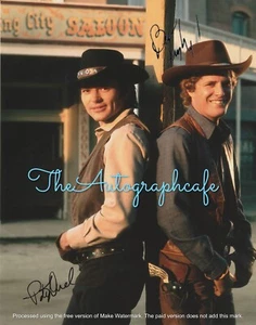 Pete Duel Ben Alias Smith & Jones Preimpresa Firmada Autografiada 10 x 8 foto - Imagen 1 de 3