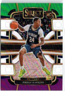 2023-24 Panini Select #72 Jordan Hawkins Green White Purple Prizms RC - Picture 1 of 2