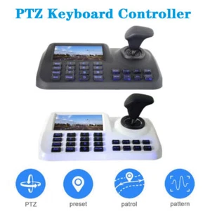 PTZ Keyboard Controller Joystick w 5 inch Screen for CCTV Speed Dome IP Camera - Picture 1 of 10