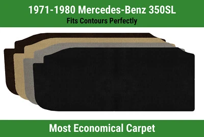 Alfombra de maletero Lloyd Velourtex para Mercedes-Benz 350SL 1971-1980  Foto 1 de 4