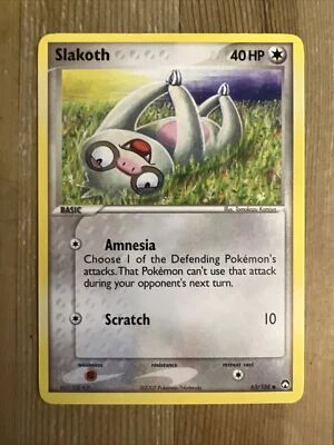 Slakoth - 63/108 - Common NM, English Pokemon EX Power Keepers - Image 1 of 2