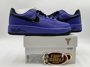 New Nike Air Force 1 Low Kobe FC Barcelona Persian Violet 2025 Size 7 Authentic - Picture 1 of 10